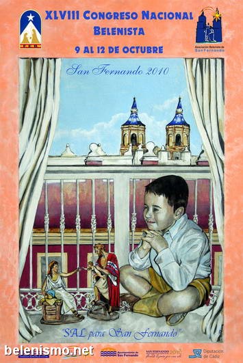 Cartel anunciador del XLVIII Congreso Nacional Belenista