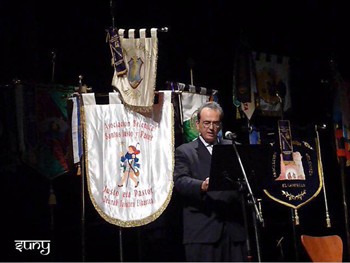 Andrés Quijano, presidente de la A.B. de San Fernando, presenta el XLVIII Congreso Nacional Belenista 2010.