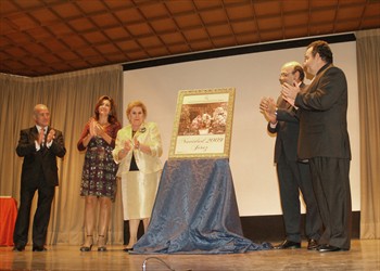 Presentación del Cartel de la Navidad 2009 de la A.B. Jerez (Foto: Maribel Mateos).