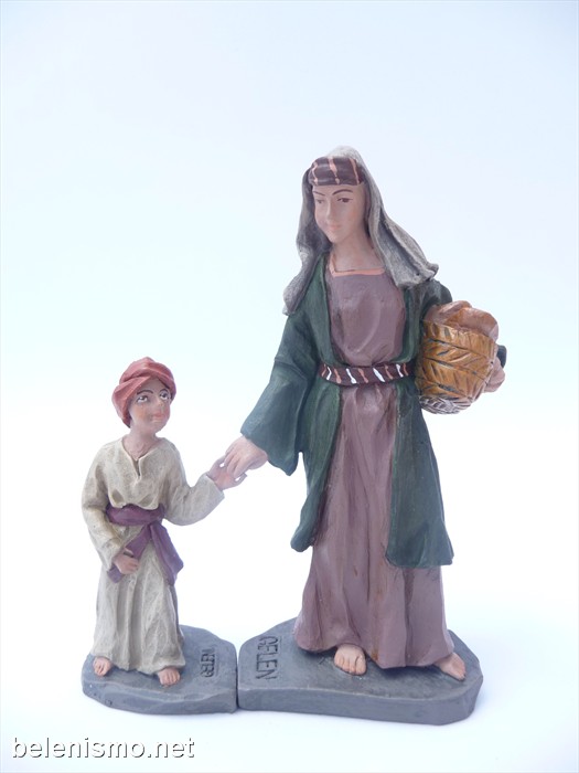 Pastora con niño nº4 