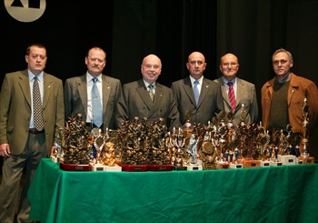 Un momento de la entrega de premios.