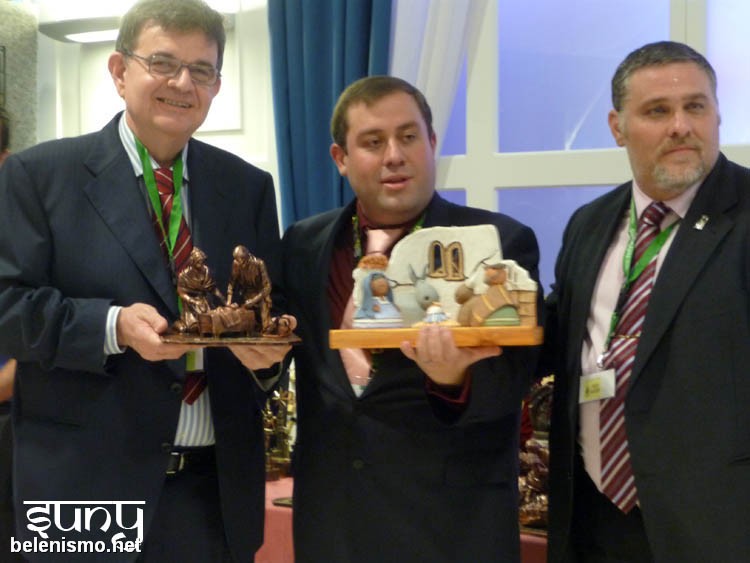 Entrega de trofeos y recuerdos
