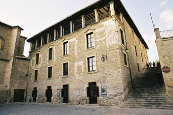 El Palacio de Villa-Suso, donde tendrá lugar la Feria del Belén de Vitoria-Gasteiz